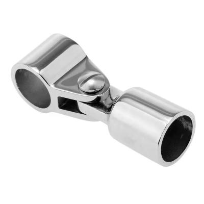 China 316 Stainless Steel Bimini Top Boats Fit Outer Bimini Top Boats Fit Bimini Top 316 Stainless Steel Slide Cap Grommet Pipe Sleeve Pipe Clamp Grommet Canopy Canopy for sale