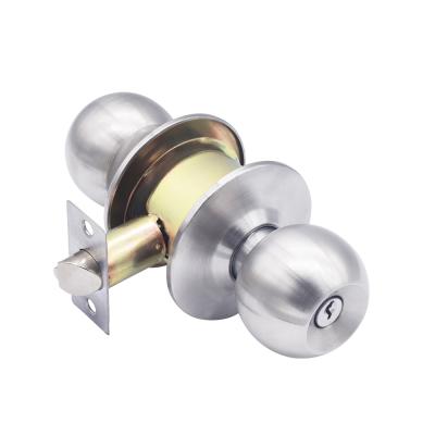 China 2021 New Style Modern South American Market Button Stainless Steel Bedroom Lock for sale