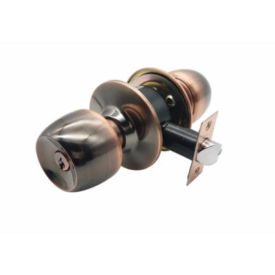 China Apartment Lockset Cylindrical Door Lock Southeast Asia Antique Copper Hot Sales for sale