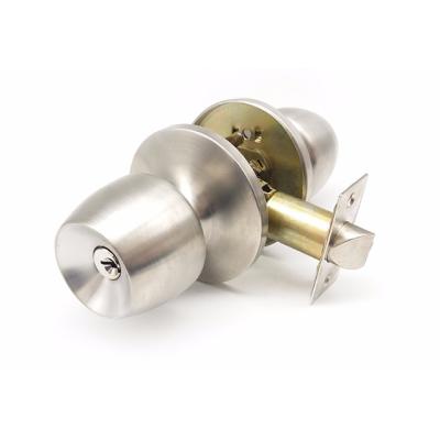 China ET Wholesale Tubular Entry SS Door Lock , Tubular Locked Knobset for sale