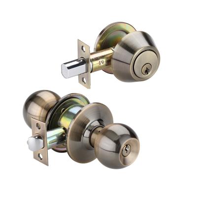 China Apartment House Entrance Combination Door Lock Set High Quality 304 Knobset Stainless Steel for sale