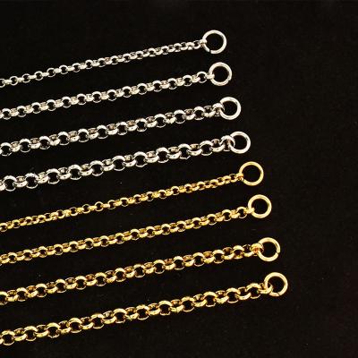 China Fashionable Hot Sale Layered Rope Chain Jewelry Stainless Steel Necklace Rose Gold Layered Women Women for sale