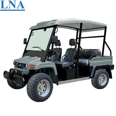 China LNA Comfortably Drive 4 Seats 48v Electric Farm Utv 2930*1460*1910mm for sale