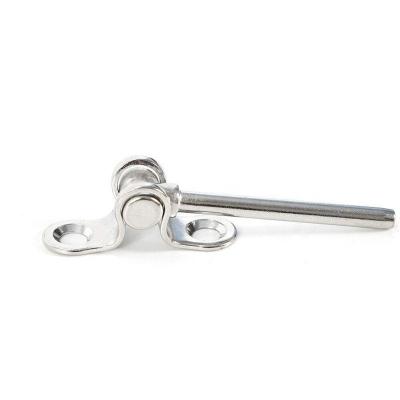 China Widely Stainless Steel T316 US Type Swage Deck Toggle Stud Turnbuckle Terminal 180 degree rotation for sale