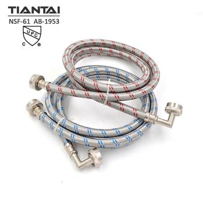 China Stainless Steel Outdoor Braided Washing Machine Hose for sale