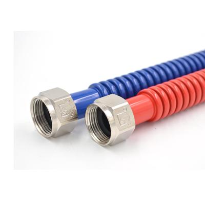 China Flexible Heater Connector Water Hose For Heater Stainless Steel Corrugated for sale