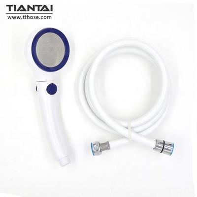 China Bathroom Toilet PVC Hose Flexible ABS Flexible Connectors Handheld Shower Sets for sale