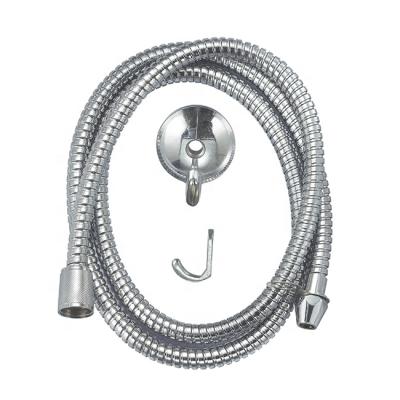 China Metal Flexible Double Hose Extension Bathroom Connectors Sanitary Shower Hose for sale