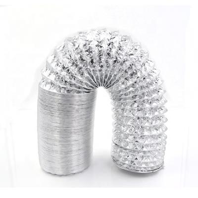 China Flexible Aluminum House Ventilation System 4inch Air Drier Aluminum Duct Pipe for sale