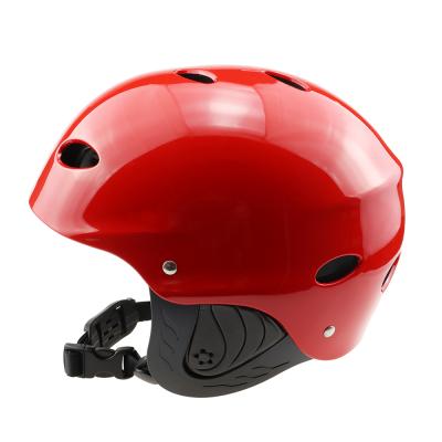 China Strong Adjustable Helmet Kitesurf Canoe Shockproof Kayak Rafting Safety Helmet ABS Water Sport Helmet for sale