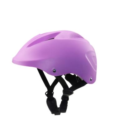 China Soft purple riding helmet fit for water sport skating adjustable protective gear for sale