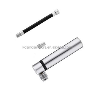 China Aluminum Alloy 120PSI Aluminum Alloy Hand Forced Mini Bike Pump Portable Bicycle Pump for sale