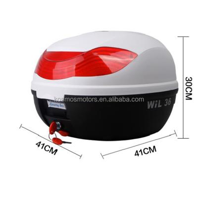 China New PP Material 32L 3KG 42*41*31.5CM PP Material 32L 3KG 42*41*31.5CM PP Top Case Motorcycle Dirt Scooter Electric Bike Tail Box Motorcycle for sale