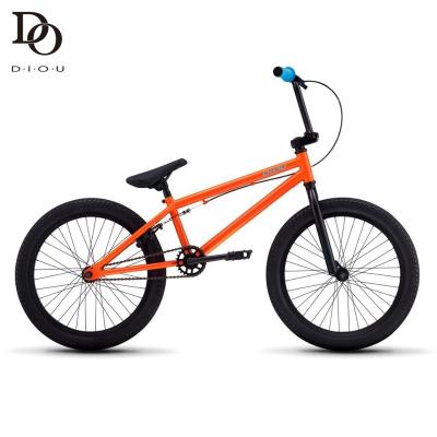 China Performance 20 Street Bicicleta Diou Fashion Alloy Steel Frame U Brake 20 Inch Professional Single Speed ​​BMX for sale