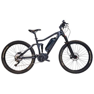 China Hot Aluminum Suspension High Quality Mountain Bike 36V 48V 27.5 Inch 10 Speed ​​E Bike for sale