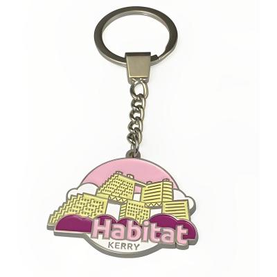 China Europe Your Own Logo Metal Key Chain Wholesale Metal Souvenir Custom Key Chain for sale