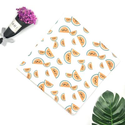 China China Supplier Custom Materials Anti-Static Stock Cartoon Snap On Printed 100% Cotton Fabric Wholesale For Baby for sale