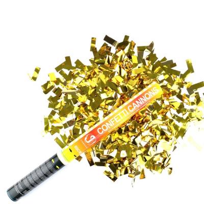 China Reusable Confetti Party Snap Unforgettable Metallic Confetti Cannon for sale