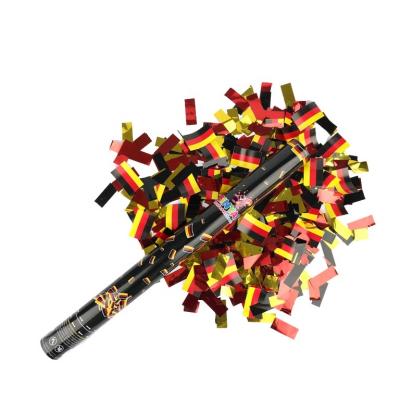 China Euro Mug 2021 Hot Selling Flame Shooter, Flags Party Snap Confetti Gun JS78953 for sale