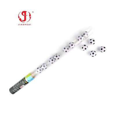 China Hot 2020 Soccer Confetti Party Popper Gift Handheld Sales Confetti Cannon For Celebration for sale