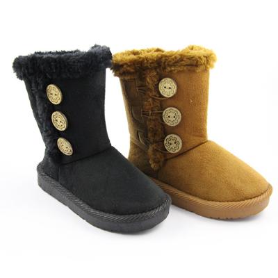 China Anti-odor Kids Shoes Boys Girls Baby Snow Boots Winter Child Cotton Short Boots for sale