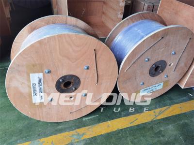 China S31603 Bright Surface Stamped Round Steel Stainless Steel Hydraulic Control Line for sale