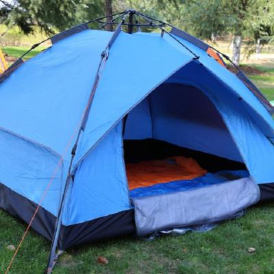 China Family 3-4 Person Automatic House Outdoor Sports Extended Type Fast Pop Up Pop Up Camping Tent for sale