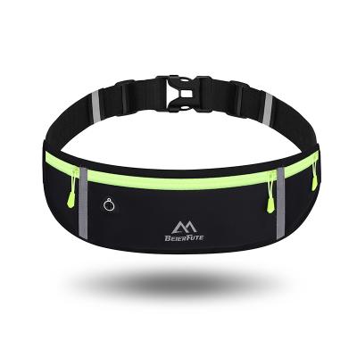 China Mini Sports Waist Bag Personal Outdoor Running Marathon Waterproof Mobile Phone Fitness Portable Slim Pussy Pack for sale