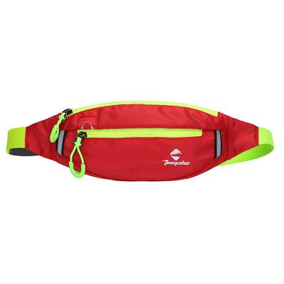 China Fasion Outdoor Nylon Running Waist Bag Fitness Mobile Multifunctional Personal Sports Recycling Backpack for sale