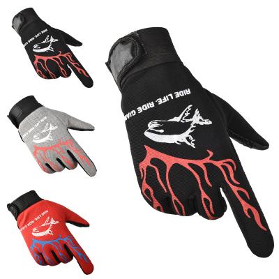 China Mountaineering Fitness Mountaineering Gloves Sports Safety Protective Gloves Bicycle Long-Finger Outdoor Touch Screen Non-Slip Wear-Resistant Full-Finger for sale