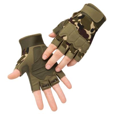 China Protective Hand Male Military Fan Climbing Mountaineering Practical Training Parachutist Outdoor Tactical Cut-Resistant Combat Gloves for sale