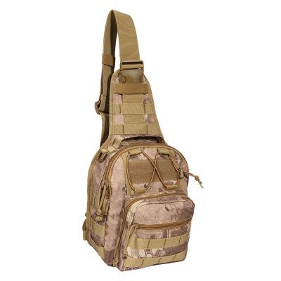 China Popular Oxford Cloth 600D Encrypted Camouflage Chest Bag Tactical Backpack Outdoor Messenger Bag for sale