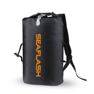 China Waterproof Lightweight Outdoor Products PVC Bucket Bag Backpack Swimming Waterproof Bag for sale