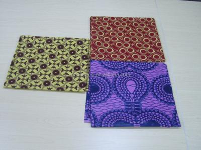 China Shrink-Resistant Hitarget Brand Real African Wax Print Custom Fabric Print Manufacturer for sale