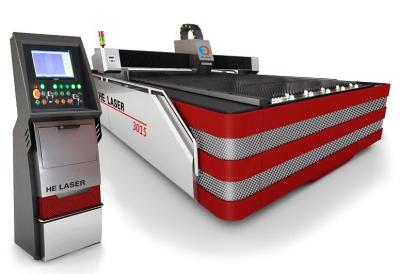 China Durable CNC Fiber Laser Cutting Machine High Performance HECF3015I-1000 for sale