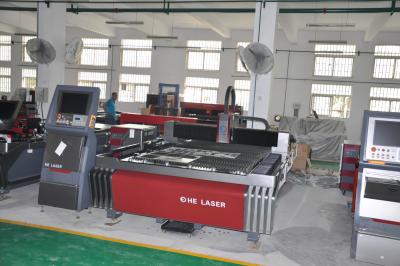 China Área de corte de aço inoxidável 3000mm x 1500mm da máquina de corte 700W do laser à venda