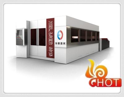 China 1000 W 2000 W Enclosed Stainless Steel Laser Cutting Machine Water Cooling for sale