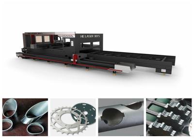 China Square Pipe / Tube Stainless Steel Metal Laser Cutting Machine Low Power Consuption for sale