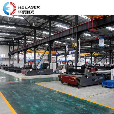 China Starke Faser-Laser-Schneidemaschine, galvanisierte Stahlblech-Schneidemaschine zu verkaufen