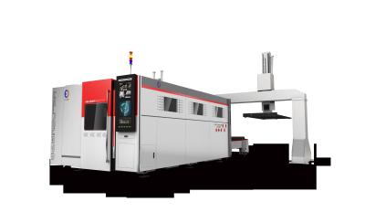 China Three years warranty ipg laser source automatic feeding system fiber laser cutting machine 6 kw for sale