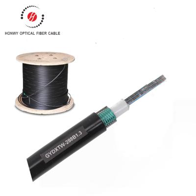 China Duct / Underground Outdoor Communication GYDXTW Fiber Optic Cable Fiber Optic Cable Aerial China Manufacture for sale