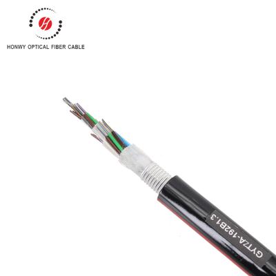 China Outdoor Duct / Fire 12 Anti - Aerial Best Price 24 48 72 Core Flame Retardant Fiber Optic Cable GYTZA for sale