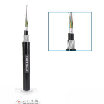 China Underwater Loose Tube Filling Compound And 100% Cable Ftth Drop Cable Price Gyta33 for sale