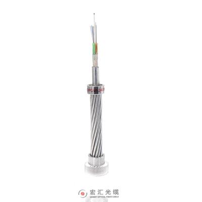 China Duct / China Aerial supplier selling opgw power ground wire fiber optic optic cable for sale