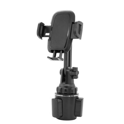 China Universal ABS Car Mobile Phone Holder Mount Adjustable 360 ​​Degree Rotation Gooseneck Car Cup Holder Mobile Phone Cup Holder for sale