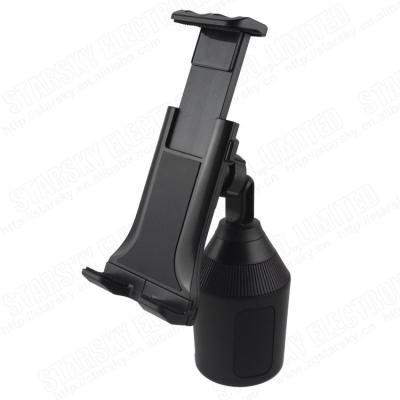 China Universal 360 Rotation Adjustable Car Cup Mount Tablet And Mobile Phone Holder for sale