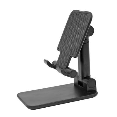 China ABS Adjustable Cell Phone Stand Cell Phone Desktop Holder with Anti-Slip Base and Convenient Charging Port Fits All Smart Phones for sale