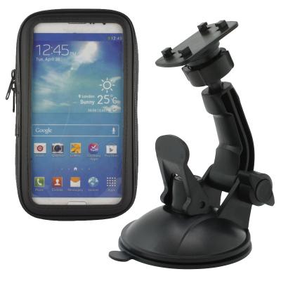 China Waterproof Bicycle Cell Phone Mount Universal Mobile Accessories Phone Case Waterproof Screen Protector Phone Mount With Suction Cup for sale