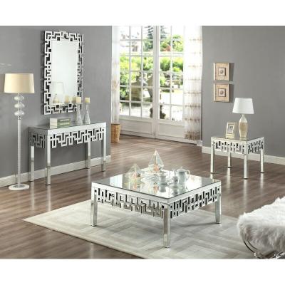 China Extendable Luong Crushed Diamond Console Table for sale