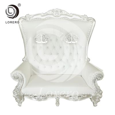 China Luxury hotel chair loveseat throne chair for weeding for sale